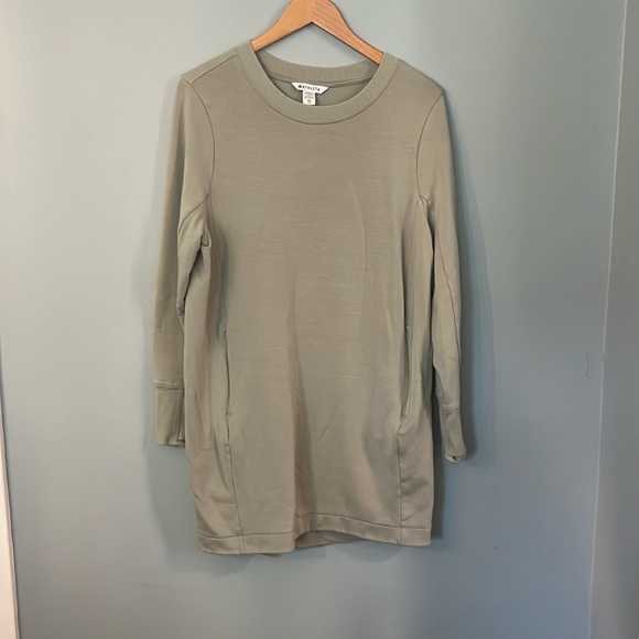 Athleta Coaster Luxe Sweatshirt Dress - Picture 1 of 7